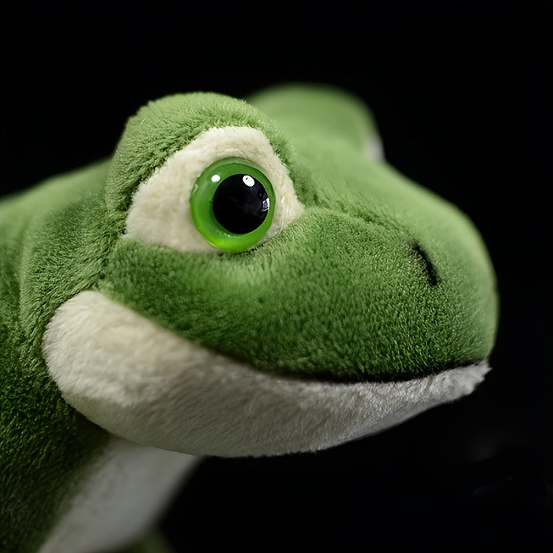 adorable   realistic frog plush toy a soft stuffed