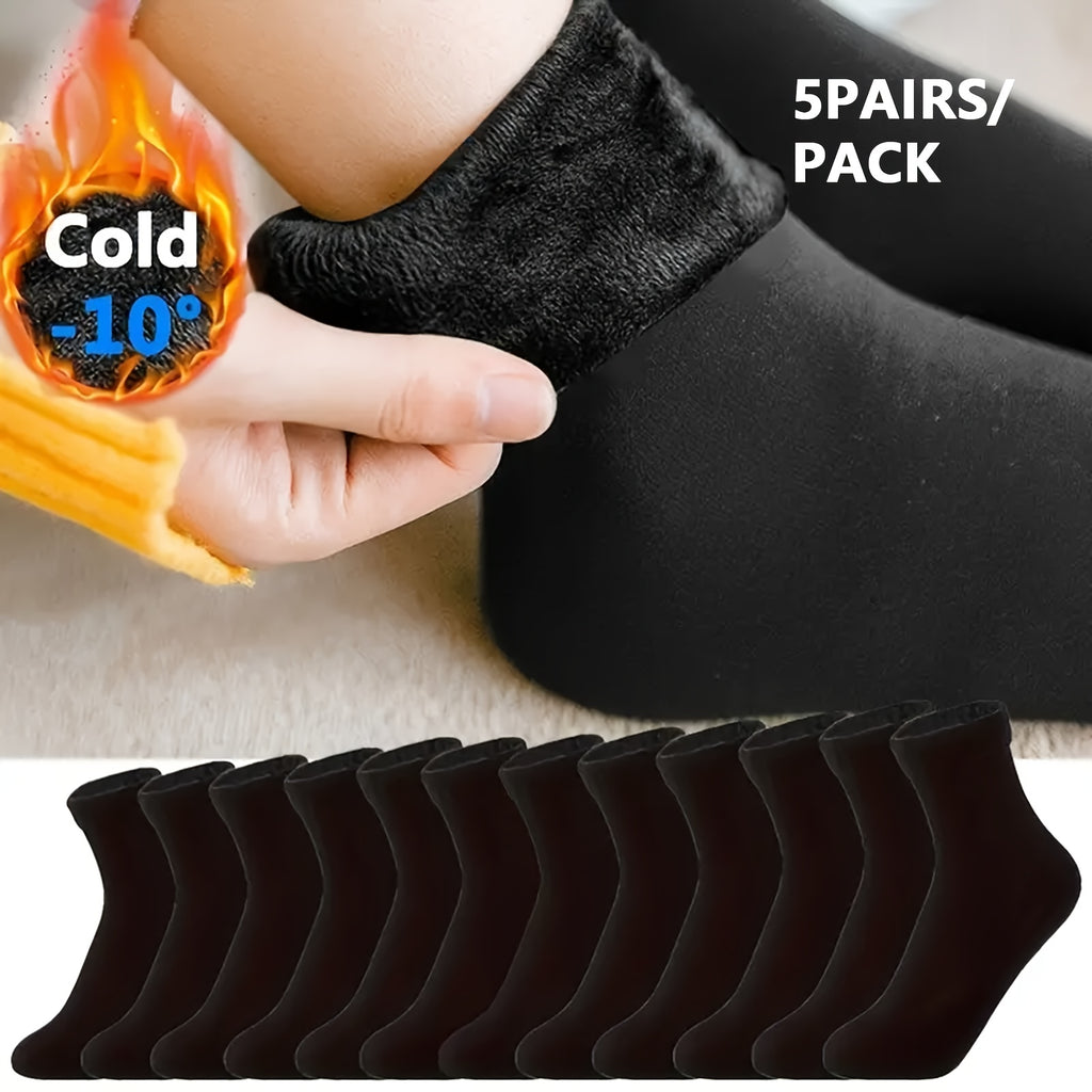 5 pair womens   weather thermal socks   14 f