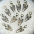 1pc stylish wing shaped keychains great bag additions