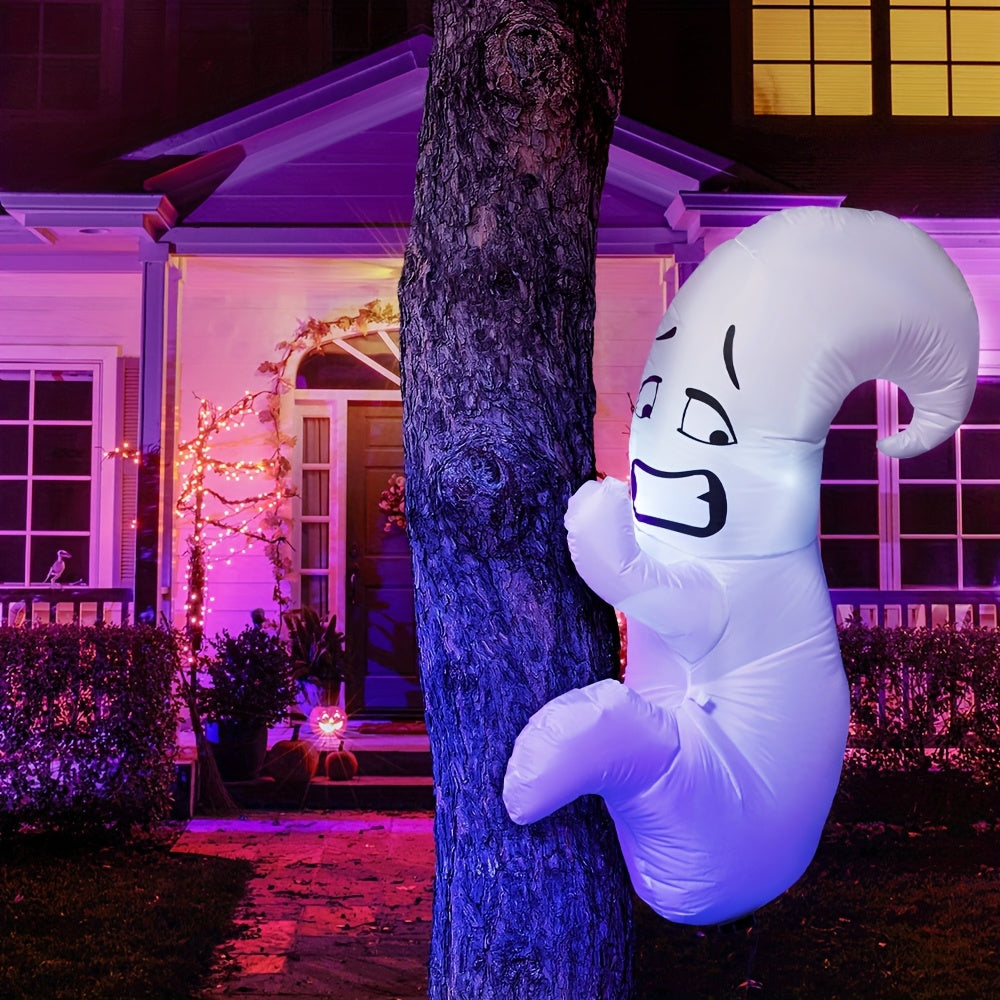 4 ft halloween inflatables ghost outdoor decor blow yard