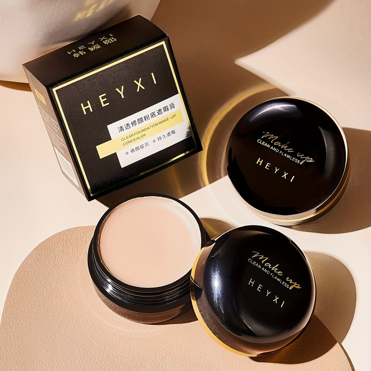 2 piece full coverage concealer waterproof