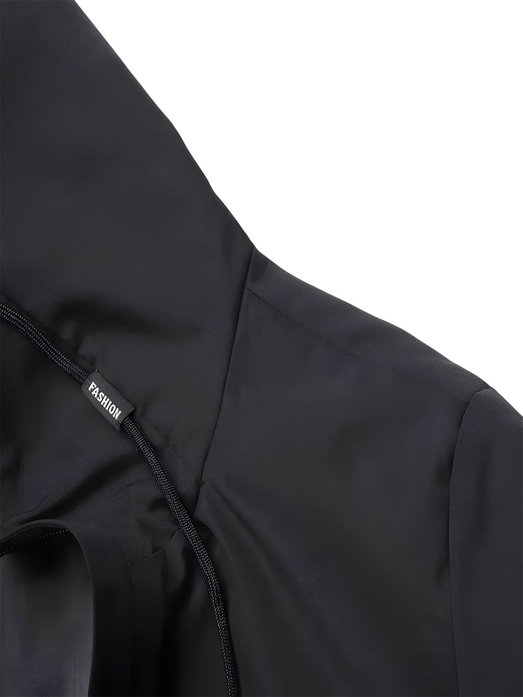 women   trendy windproof hooded jacket