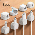 a set 8 cable harness organizers no drilling required cable