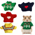 4pcs small pet autumn winter clothing cute hamster clothes
