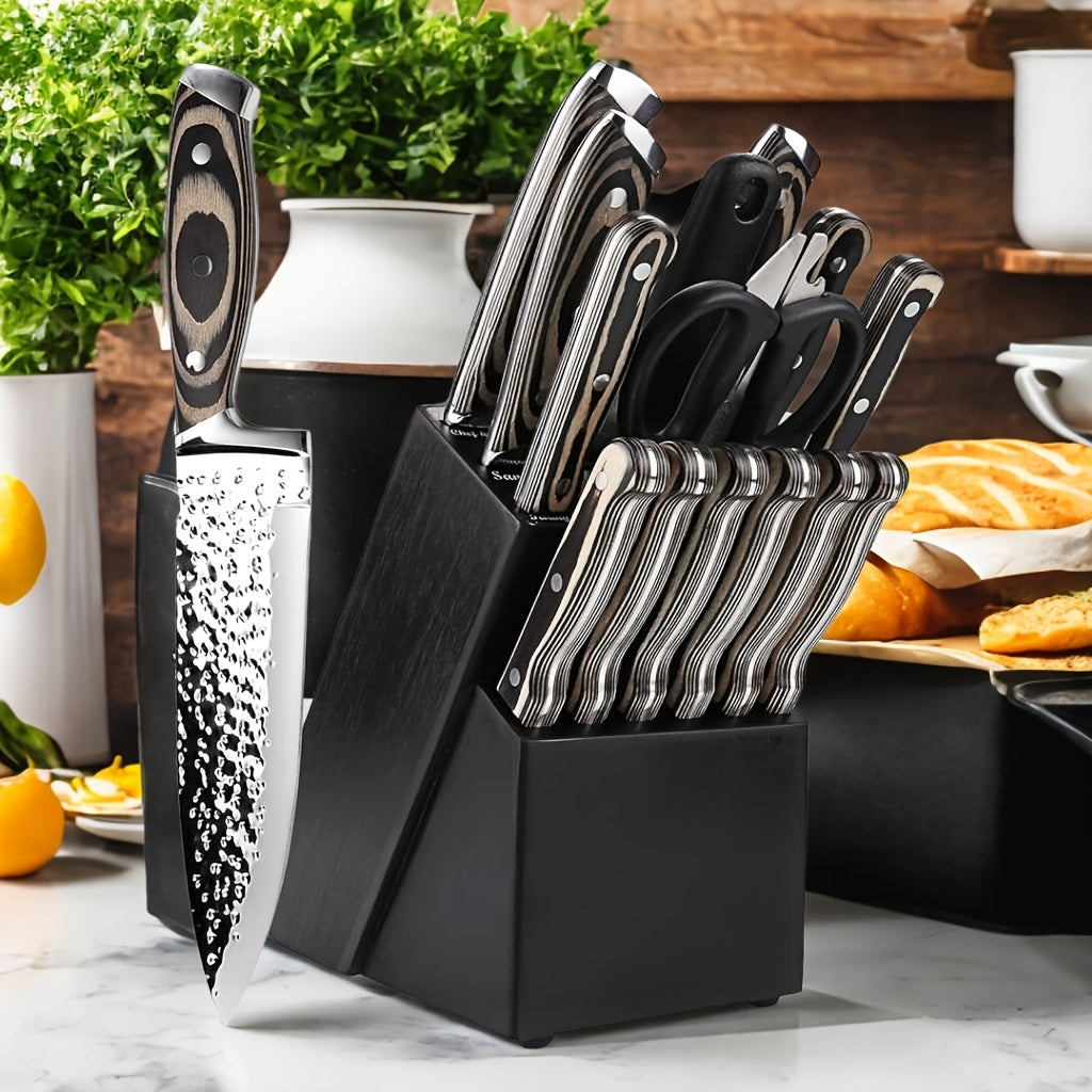 high carbon stainless steel kitchen knife set high carbon