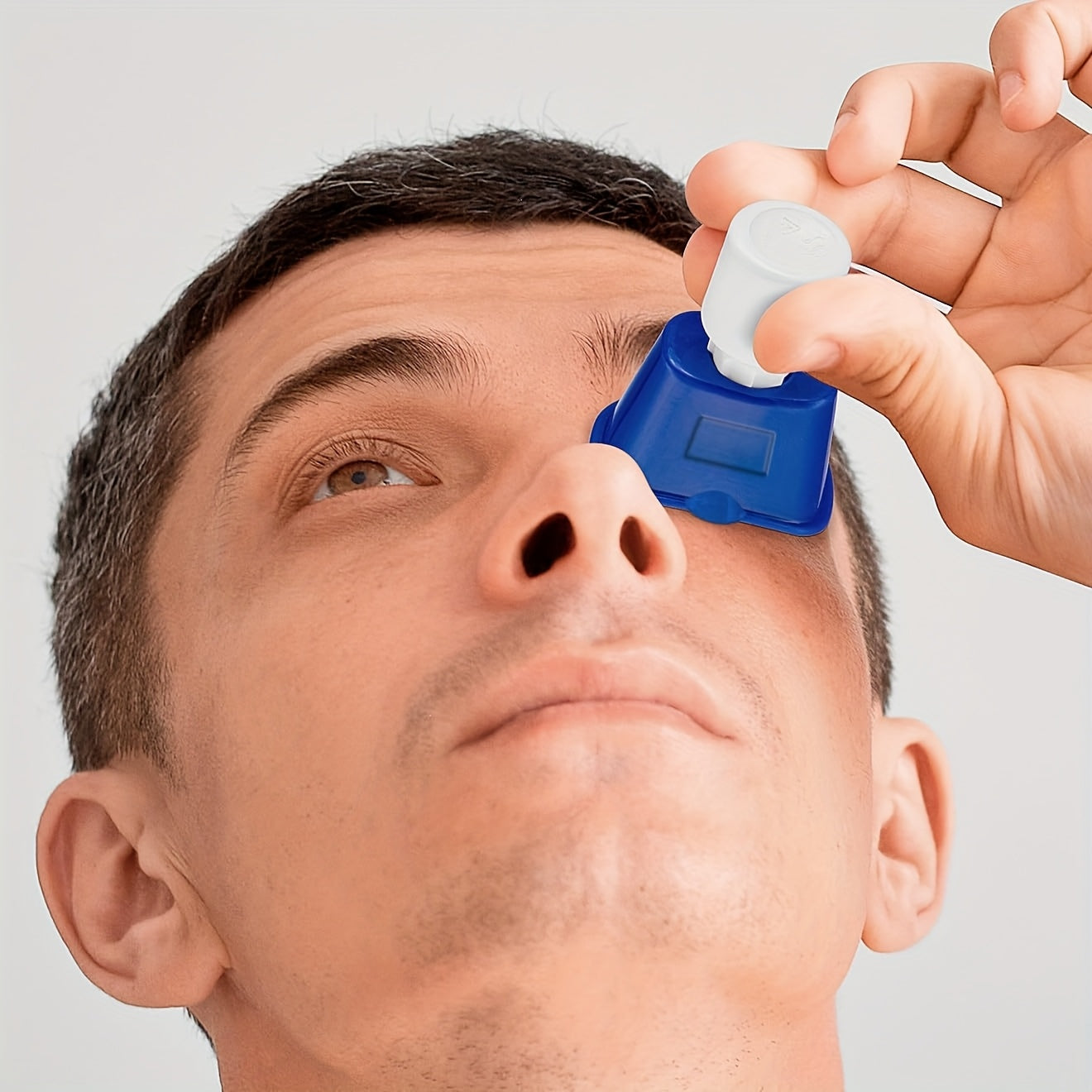eye dropper adapter reusable dispenser ergonomic grip fits