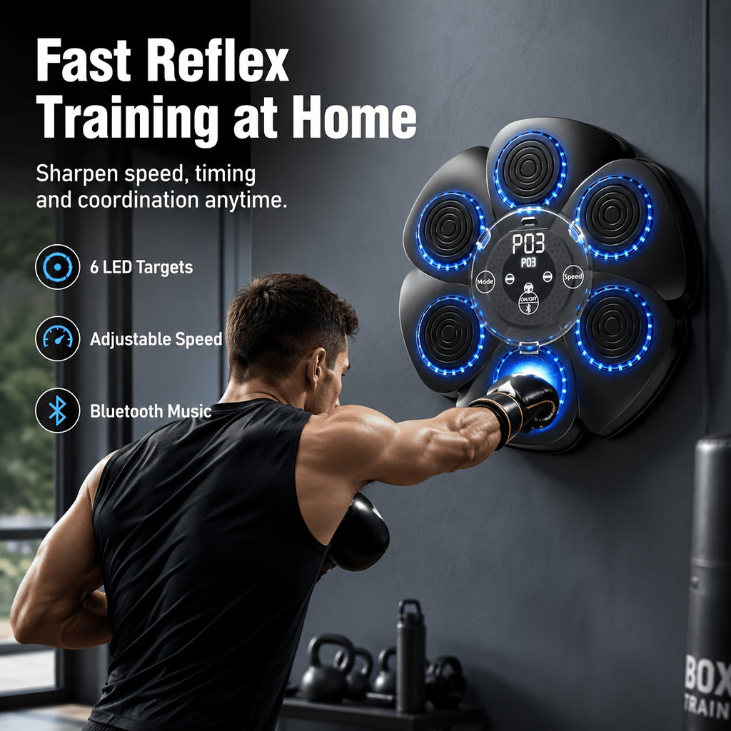 music boxing machine 9 speed adjustments wall mounted