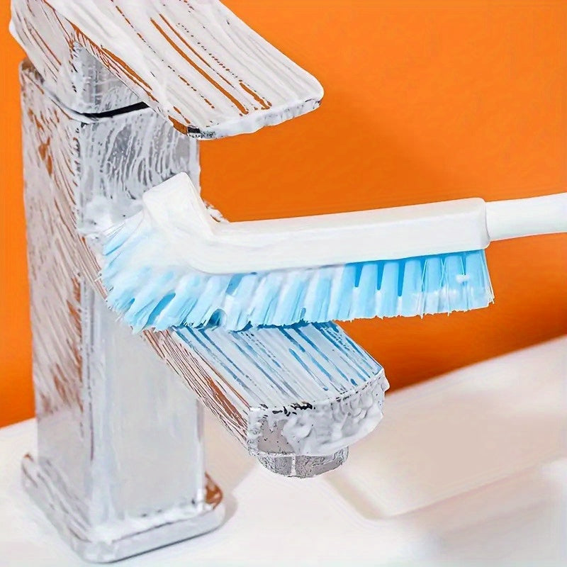 ergonomic extendable handle flexible angle cleaning brush
