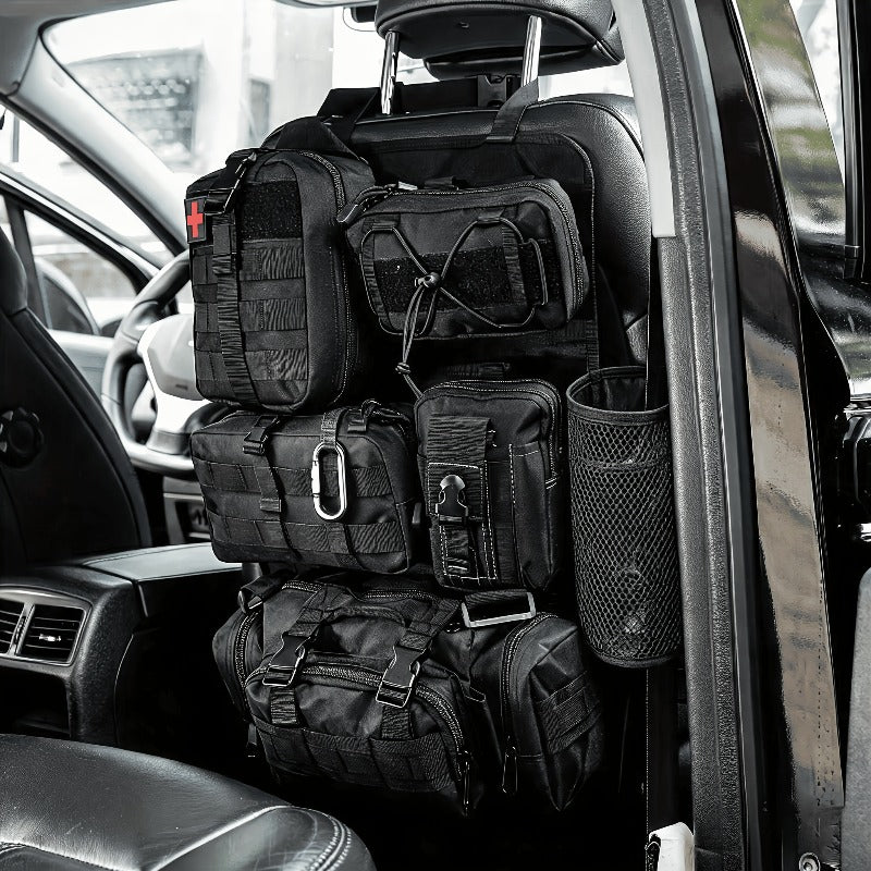 6pcs car seat backrest storage bag   car panel