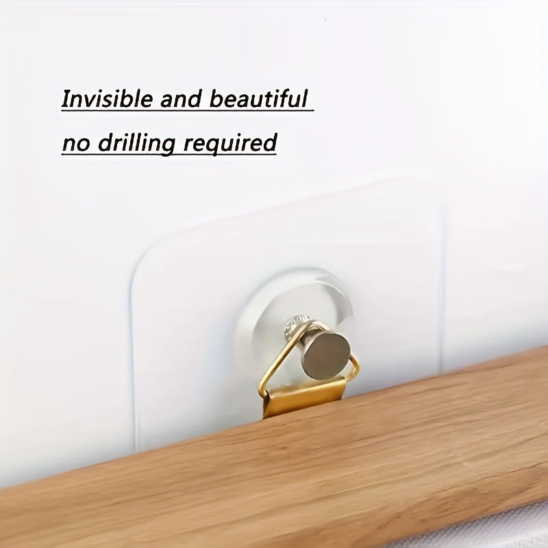30pcs heavy duty self   wall hooks no nails drilling