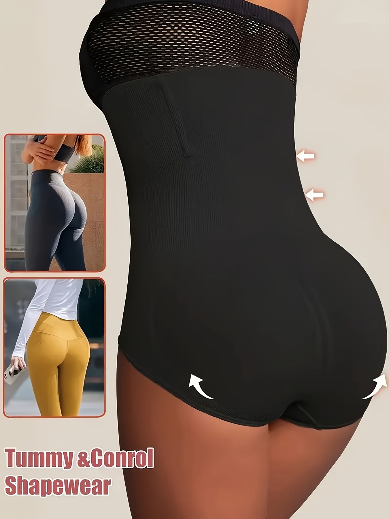 high waist tummy control shapewear panties women waist
