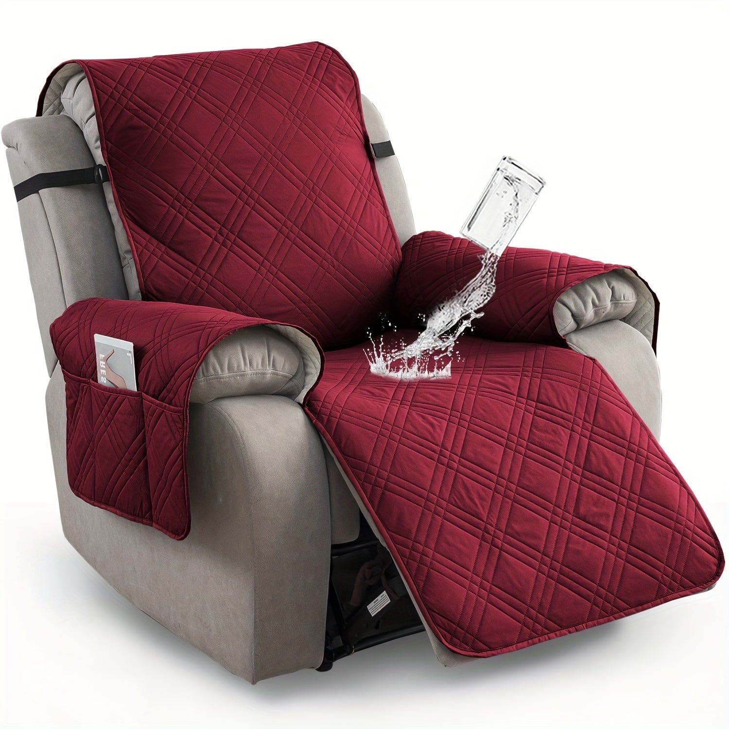 1pc 100 waterproof recliner chair cover non slip recliner
