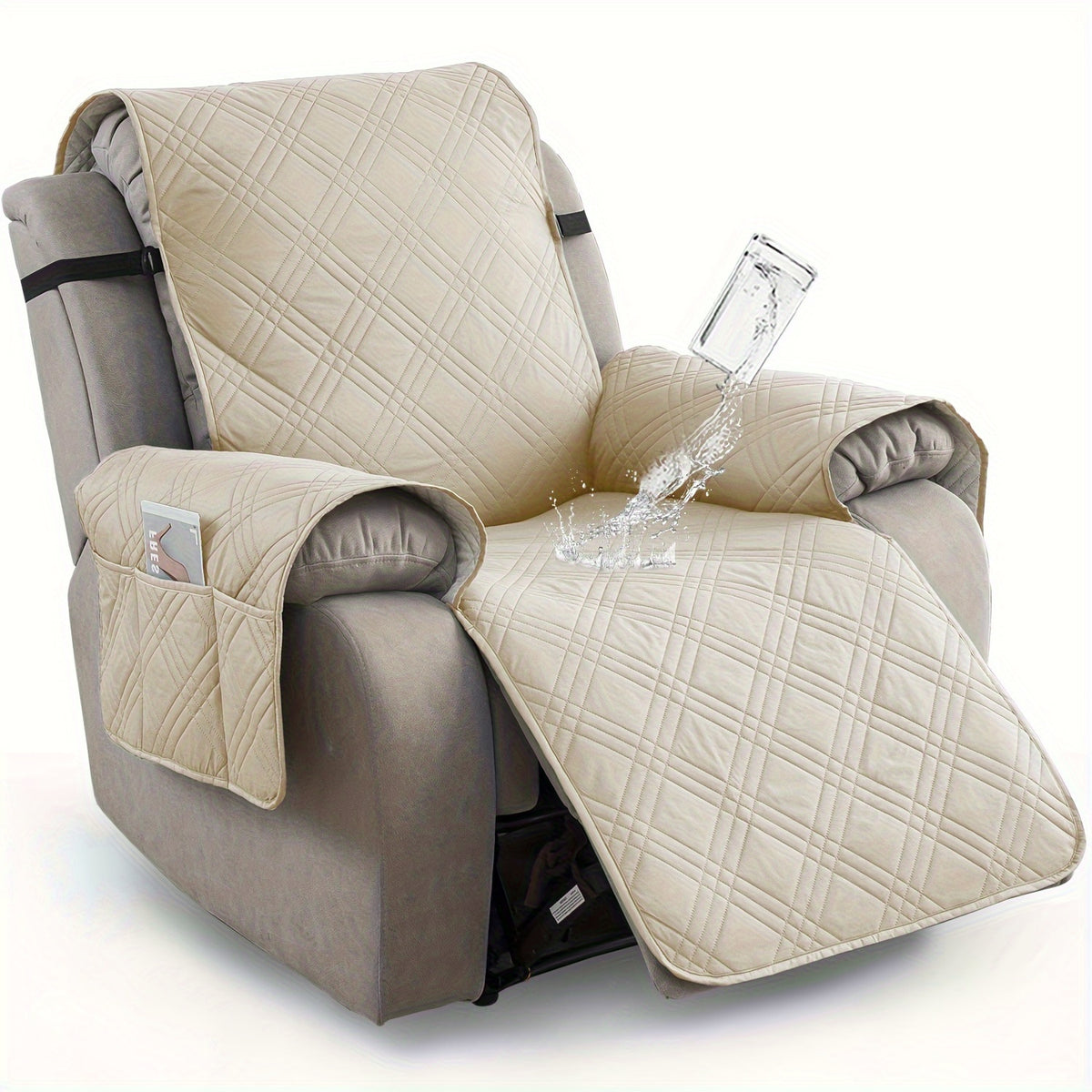 1pc 100 waterproof recliner chair cover non slip recliner