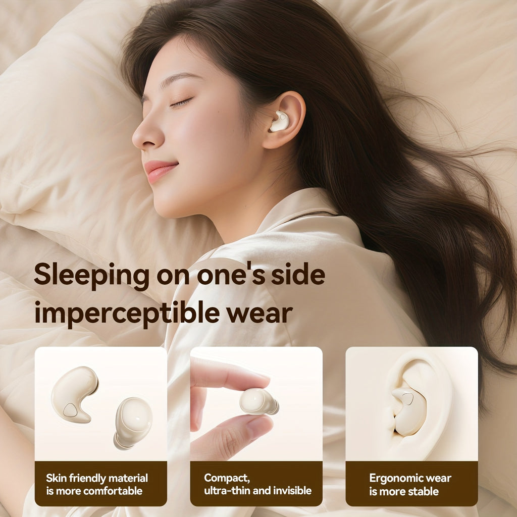 2 in 1 invisible sleep earbuds set ultra thin wireless mini