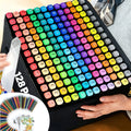 128pcs 26pcs markers 102pcs gel pen refills not a marker