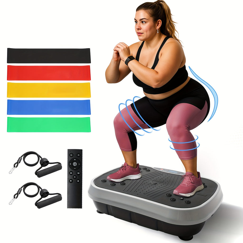vibration plate exercise machine full body workout vibration