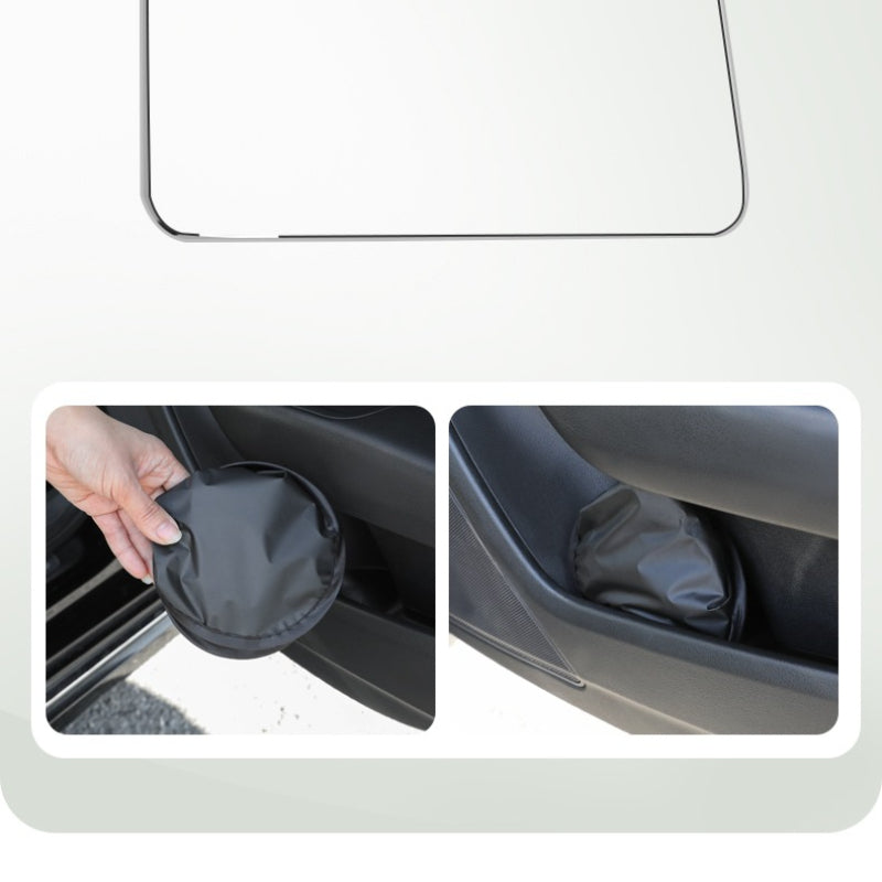 2pcs summer car side window sunshade heat reflective drivers