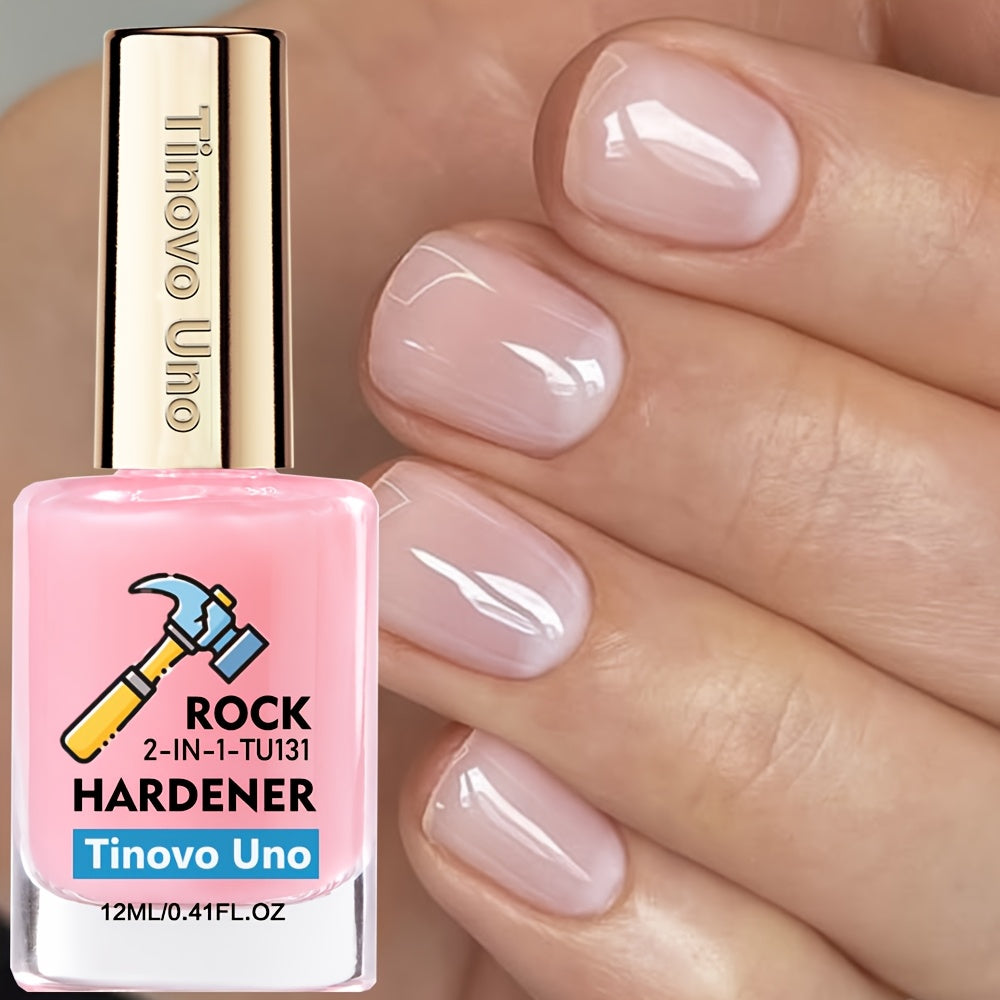 tinovo   clear pink hardener air dry keratin   in