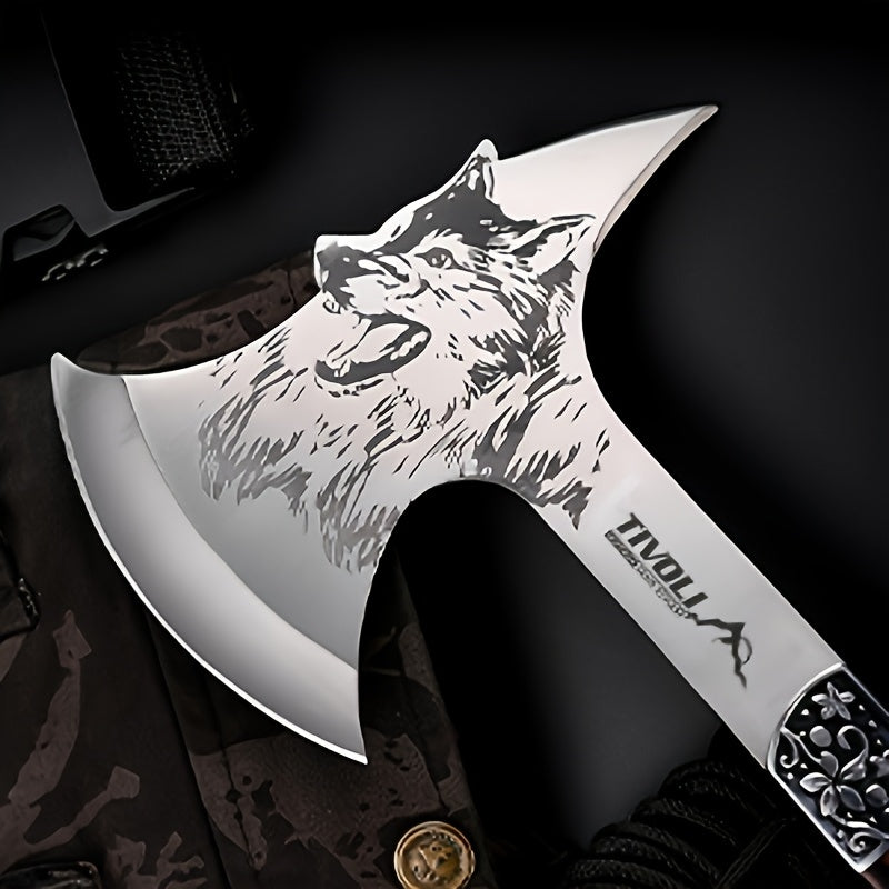 outdoor use camping hatchet nylon sheath survival viking