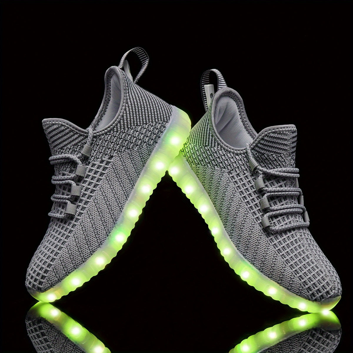 women men light shoes usb charging led shoes   halloween