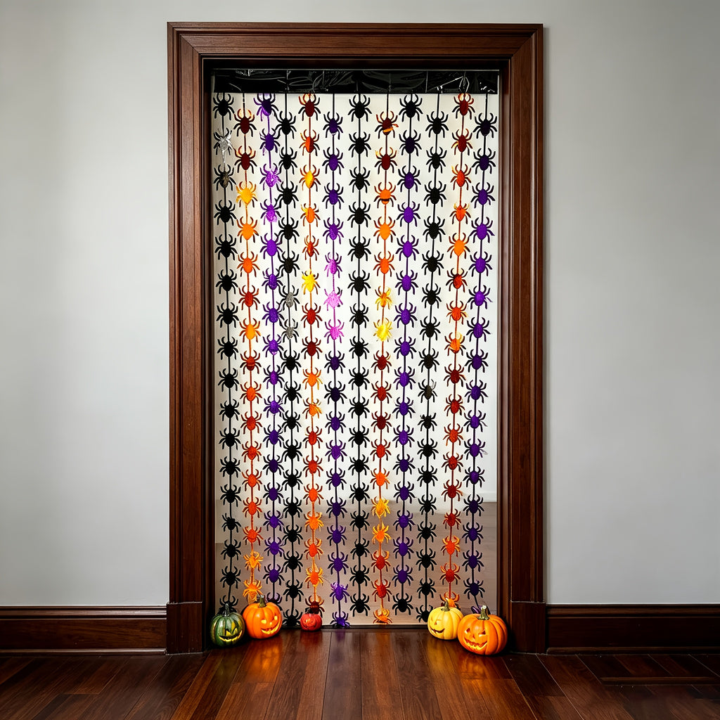2pcs halloween pumpkin   rain background ribbon 1 2m