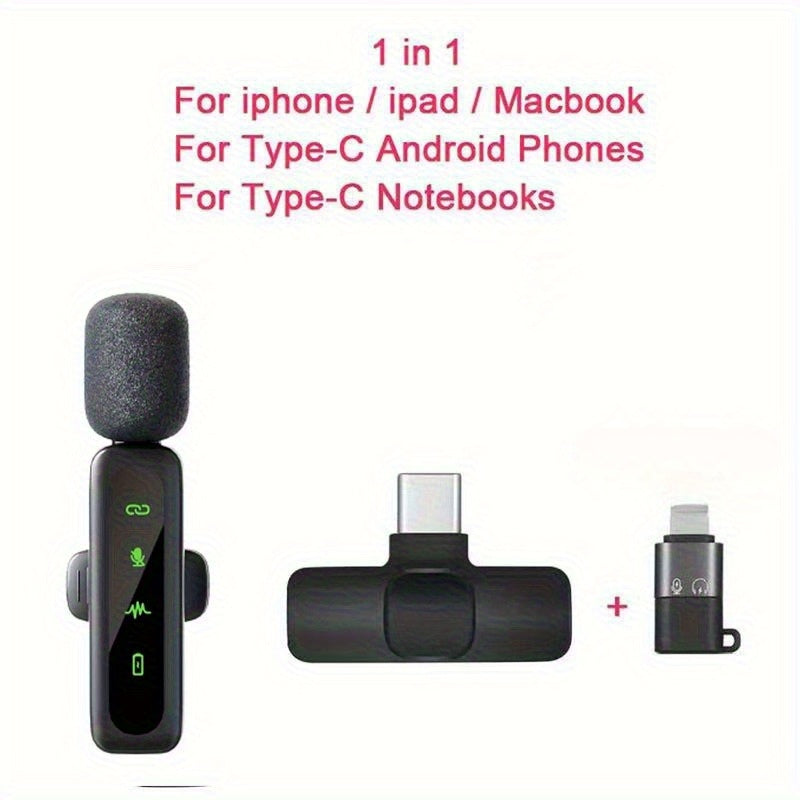 new wireless lavalier mic designed recording purposes