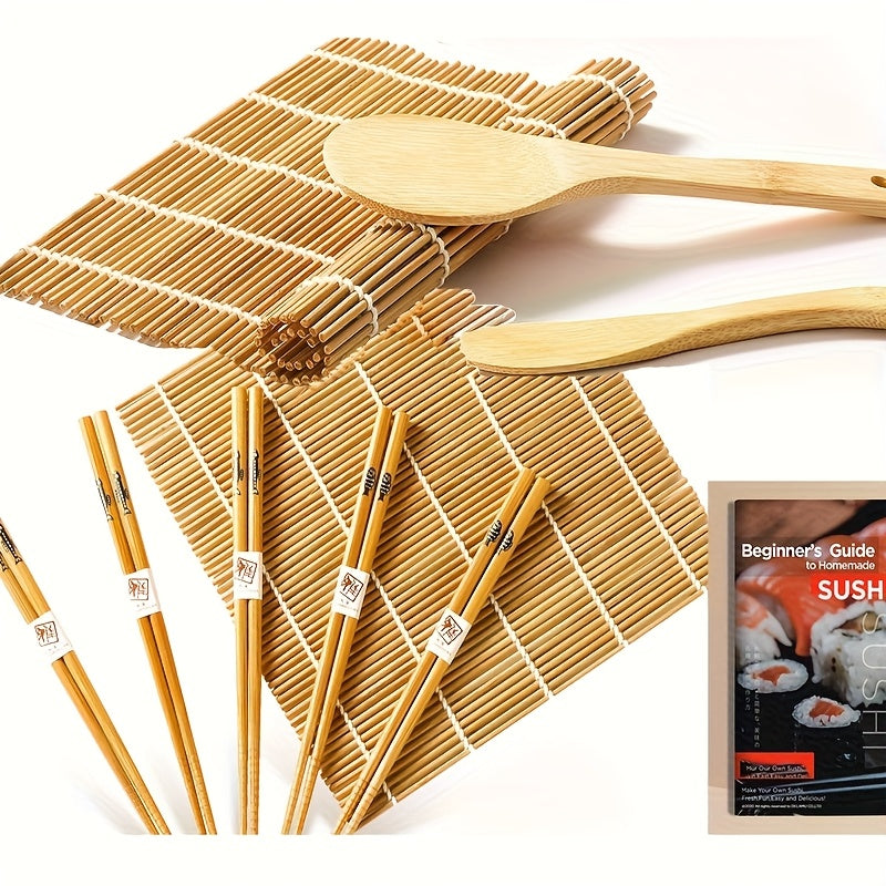 9 27pcs sushi making kit rice roll molds tool home beginners