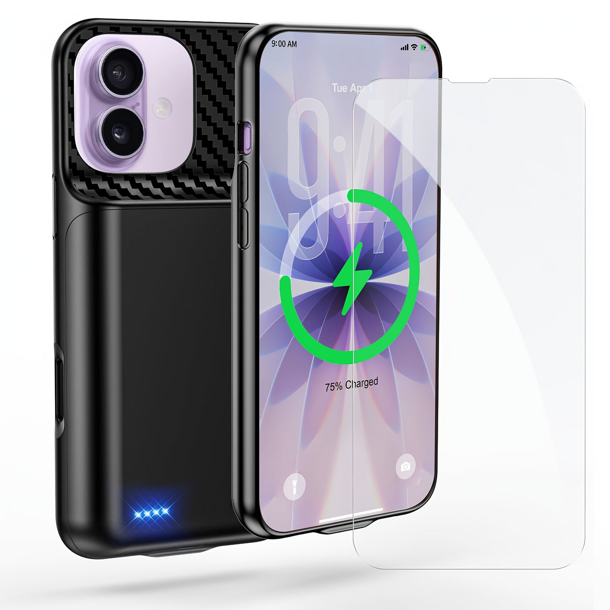 phone case 13800mah battery case   17 16 15 14 13 12