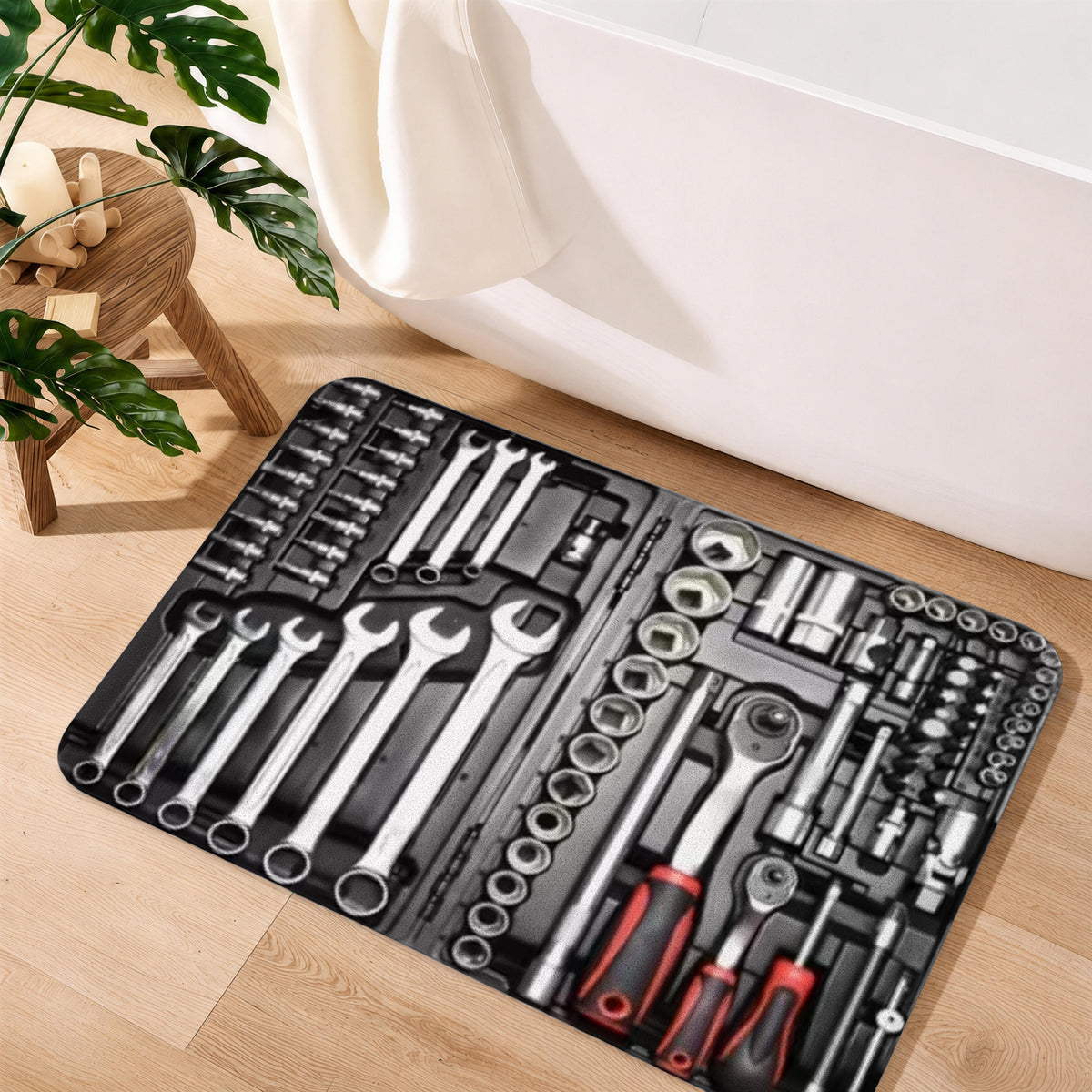 2d flat material door mat outdoor courtyard door mat tool