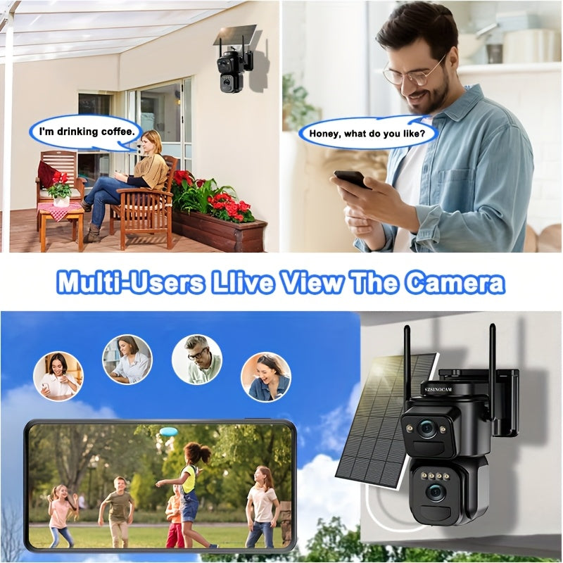 ip66 waterproof 10x   degree low power cctv solar