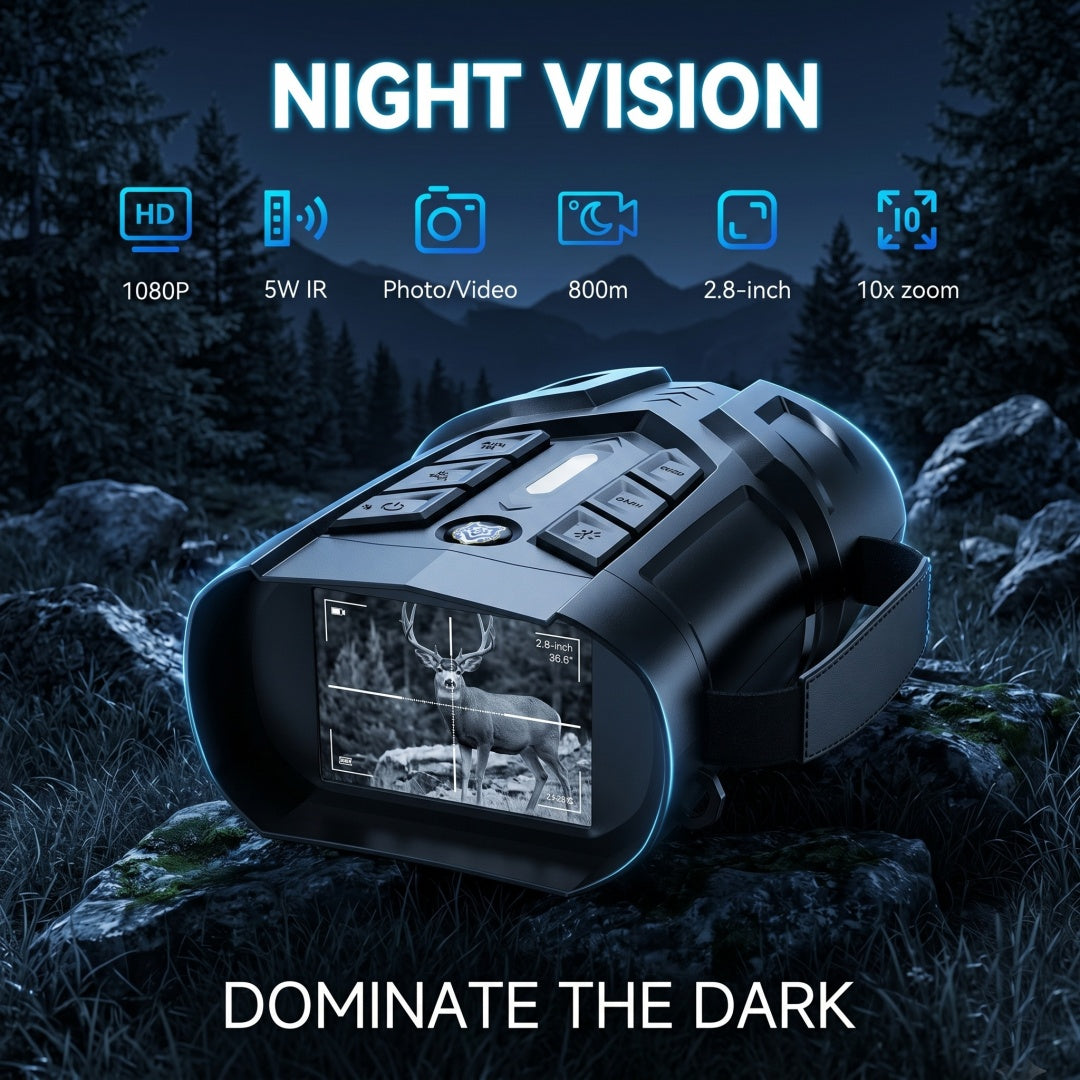infrared   binoculars 1080p video 2 8 ips screen