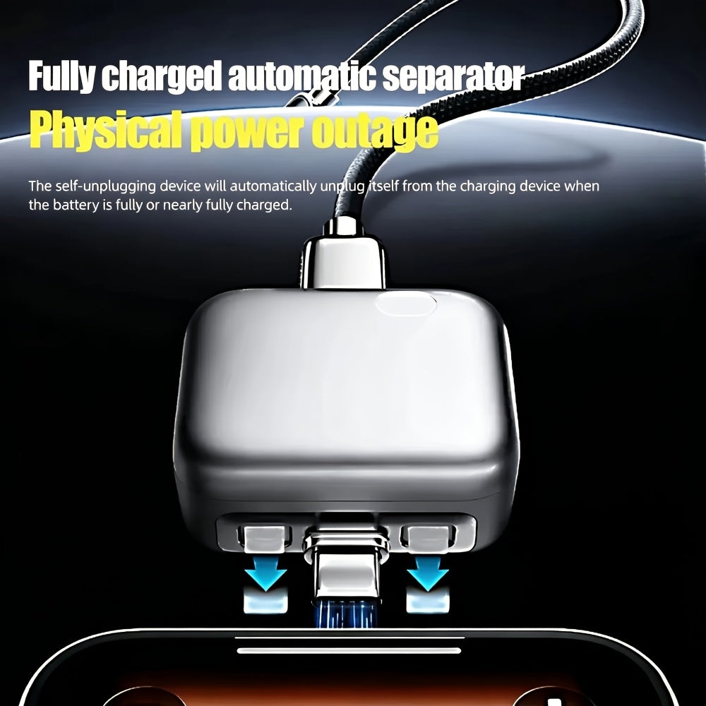 140w fast charging type c adapter auto   function dual