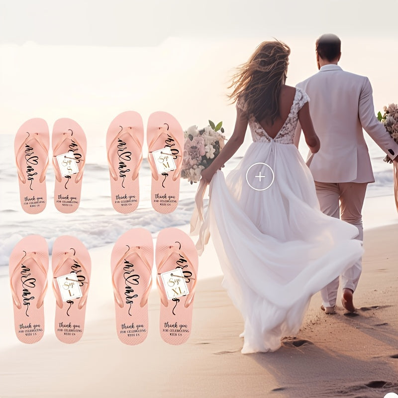 24 pairs bulk wedding flip flops women bulk slippers sandals