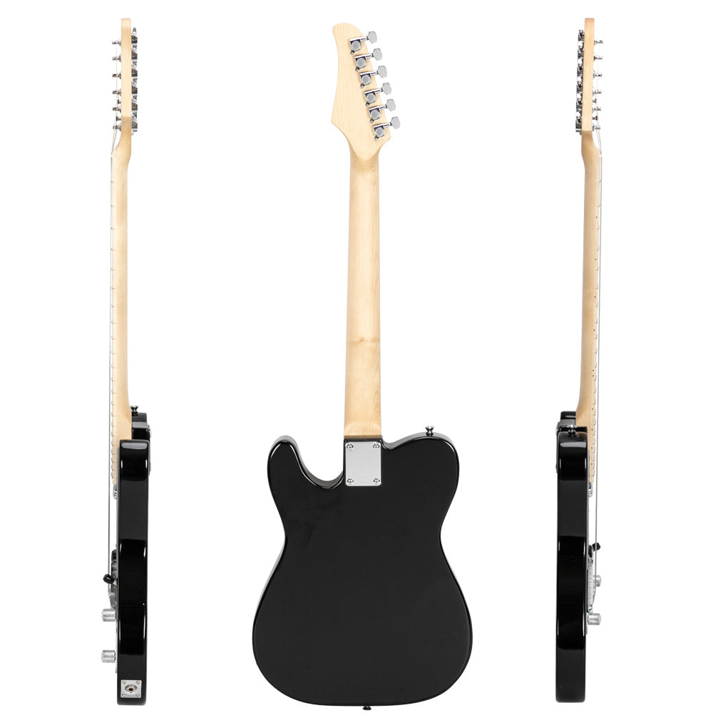 maple fingerboard dtl electric guitar   pickup sunset color