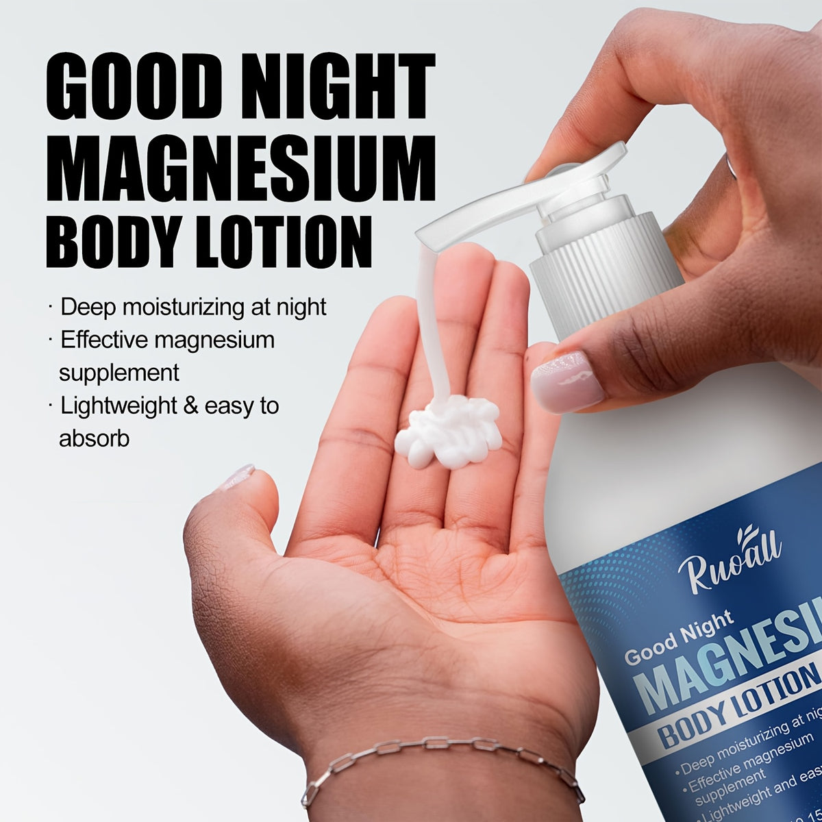 magnesium oil body lotion containing magnesium