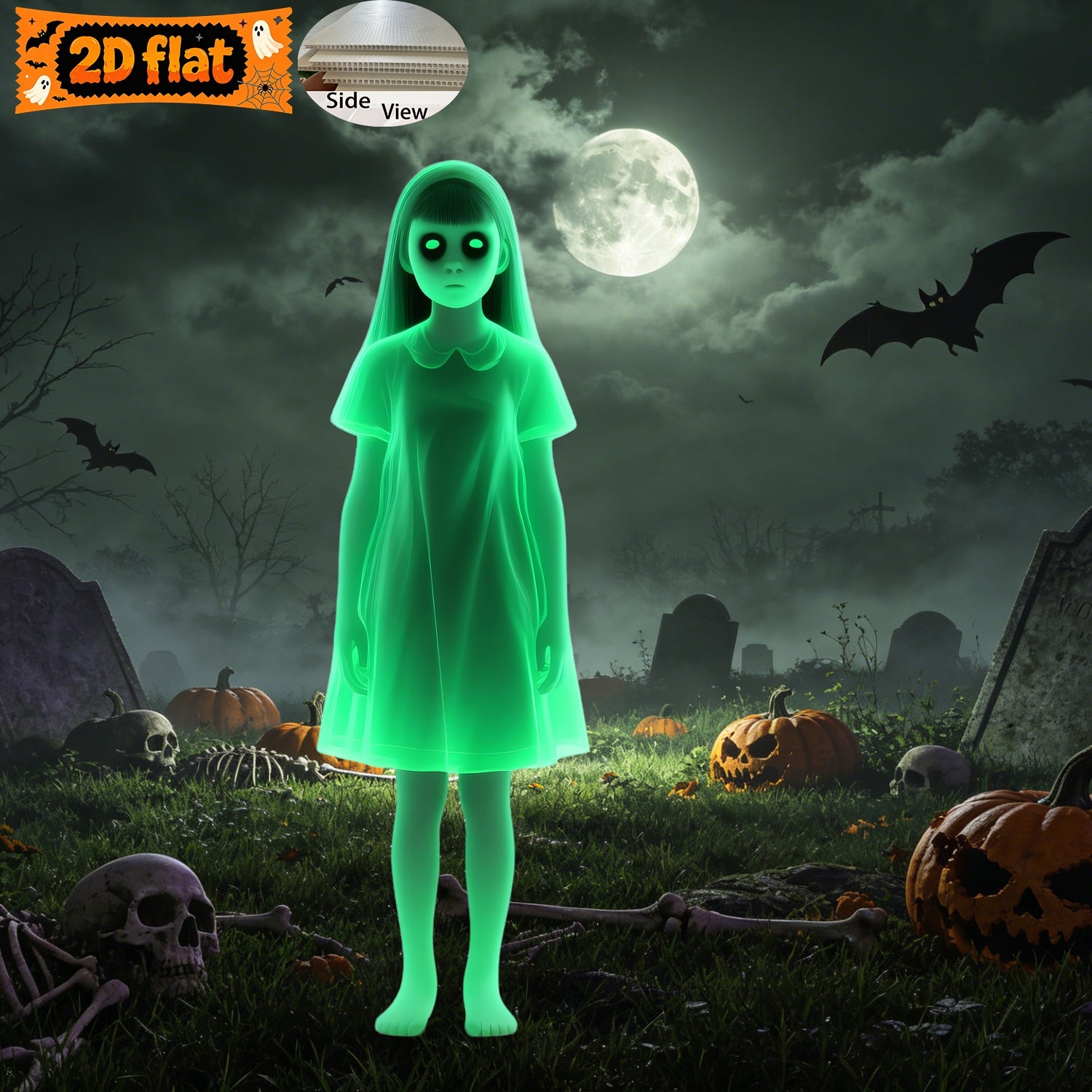 1set halloween yard sign