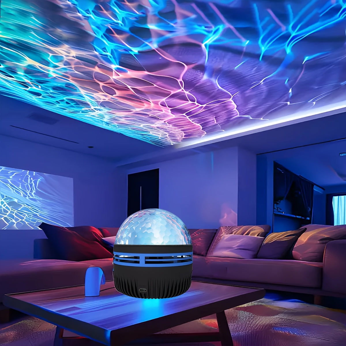 usb powered water   lamp rgb color changing