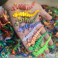 random color 20pcs 3d printed small geckos length 9cm pla