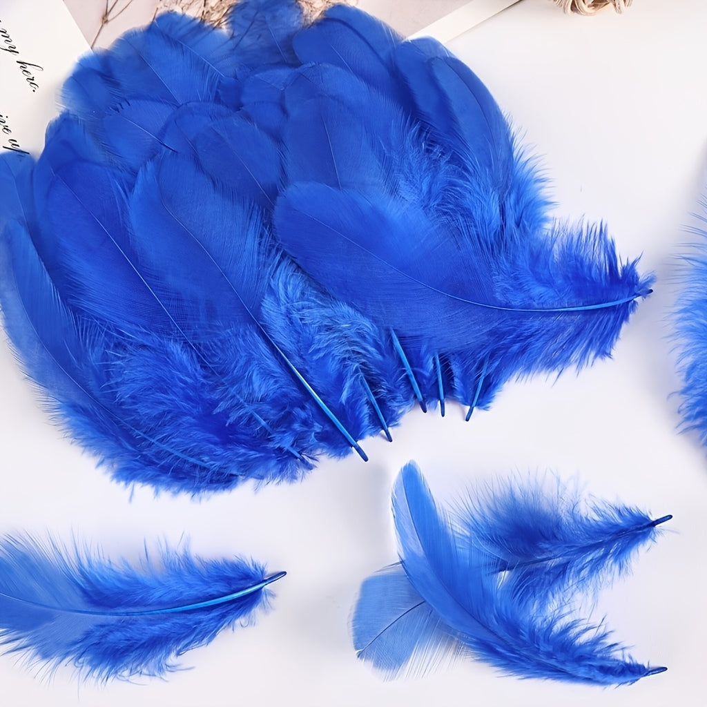 297pcs colorful artificial feathers suitable diy crafts