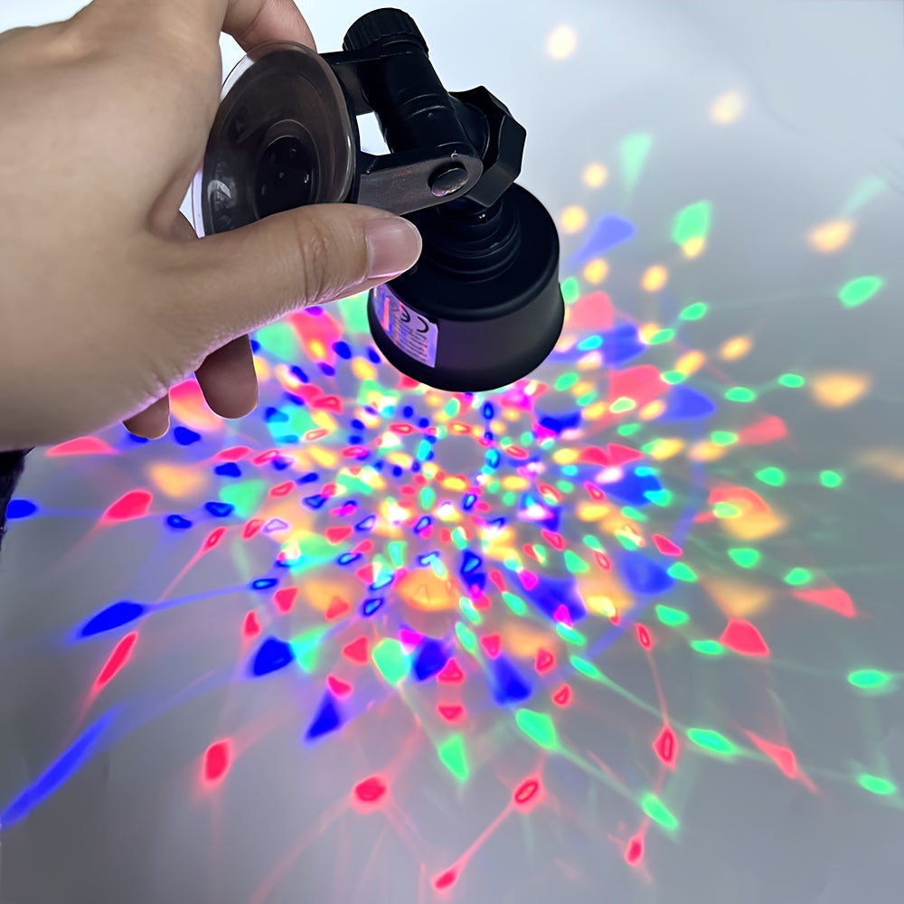 new disco light dj party light 7 lighting   usb powered