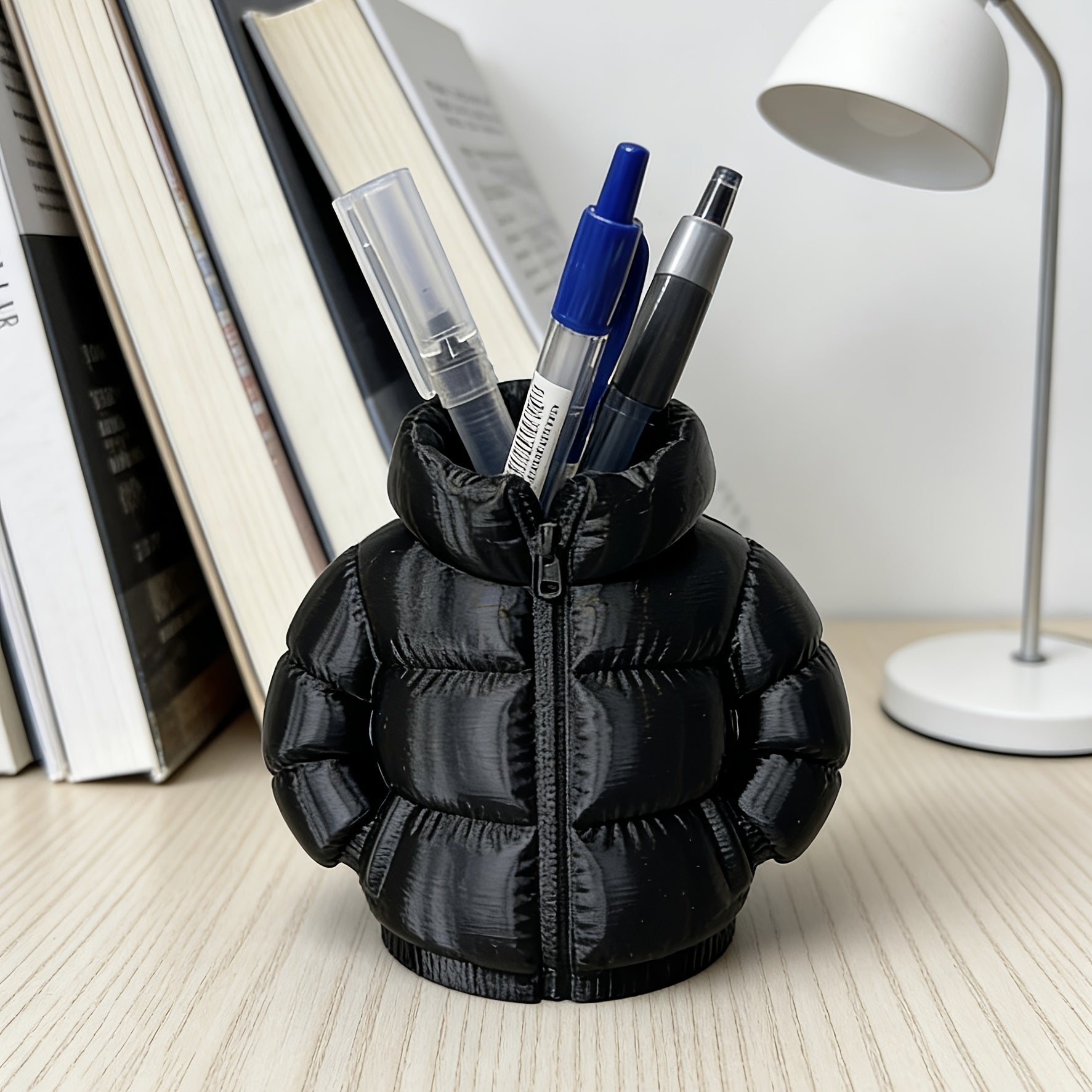 cute jacket shaped pen holder creative 3d printed novelty