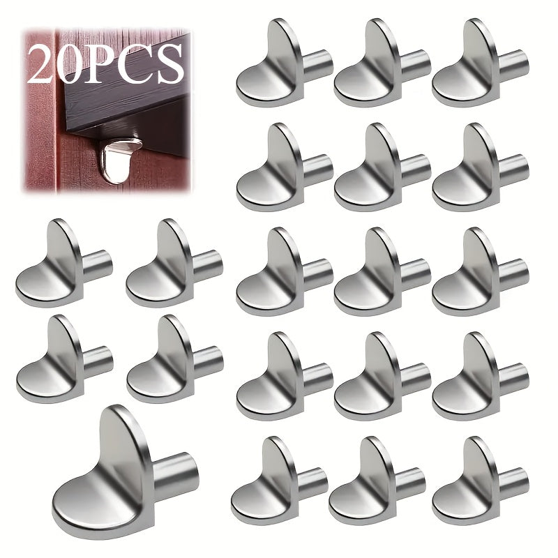 20pcs durable metal shelf support pegs   cabinet