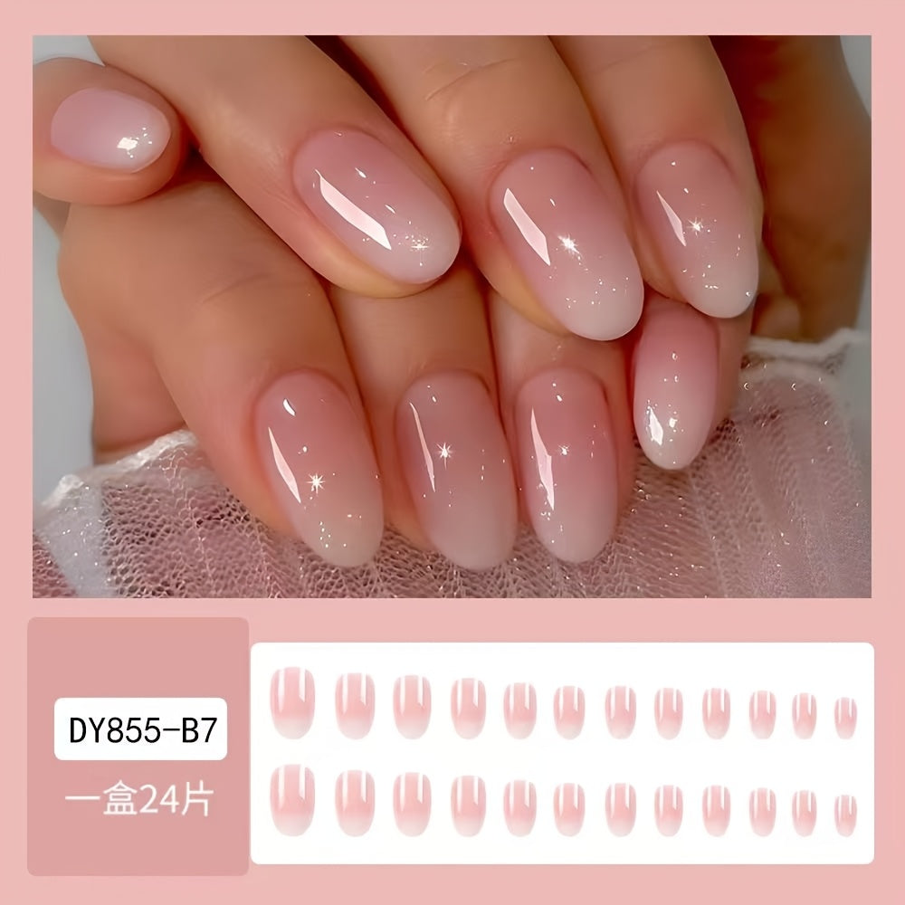 4 styles 96pcs 2 types almond shape short square short