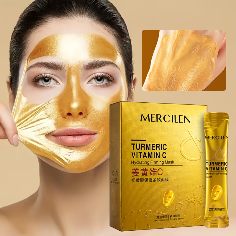 turmeric vitamin c retinol moisturizing firming mask 6