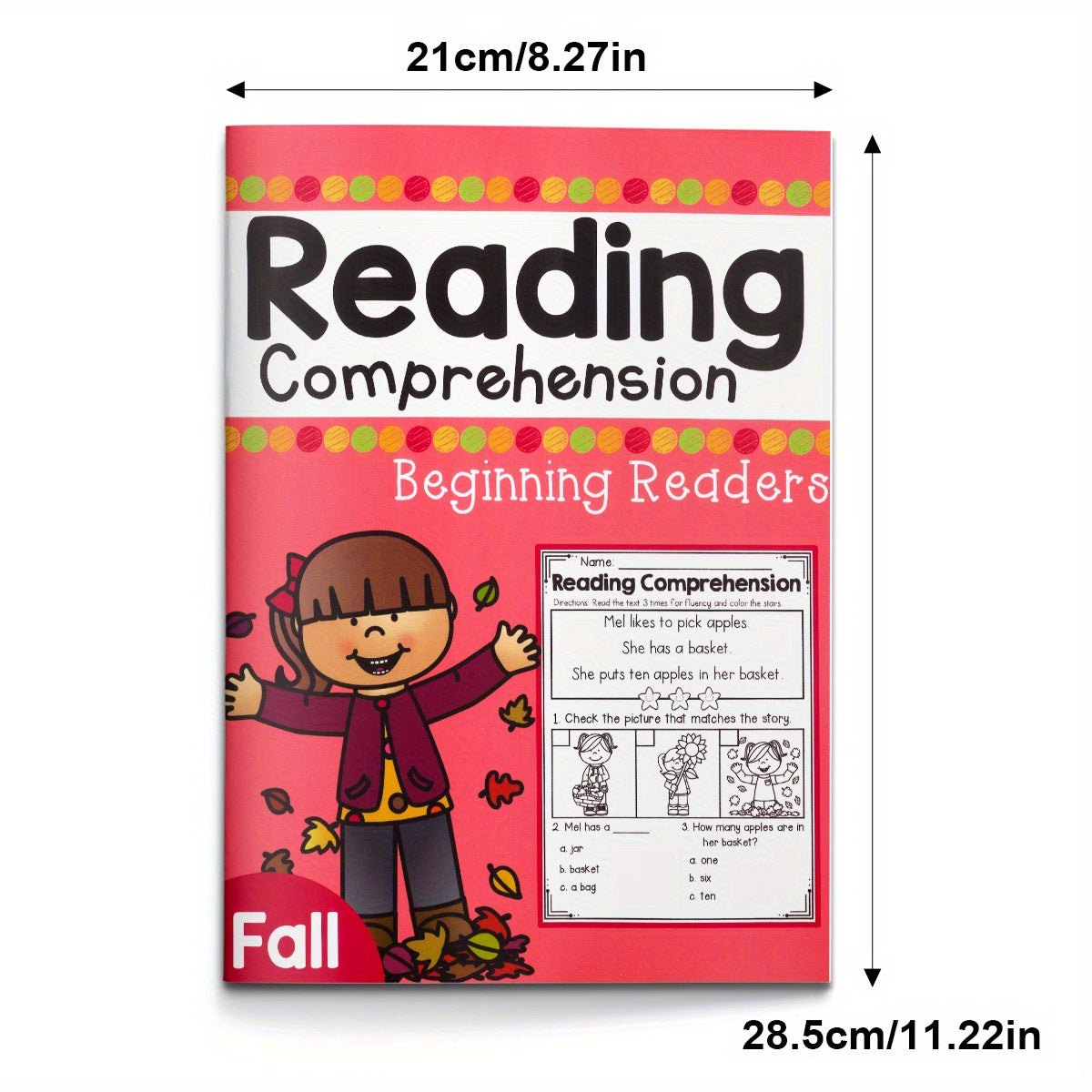 reading     a fun   workbook kids