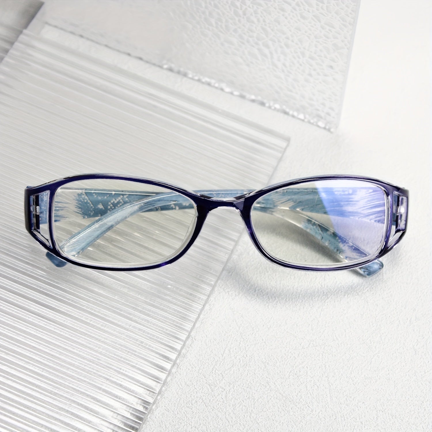 8pcs color striped reading glasses suitable men women