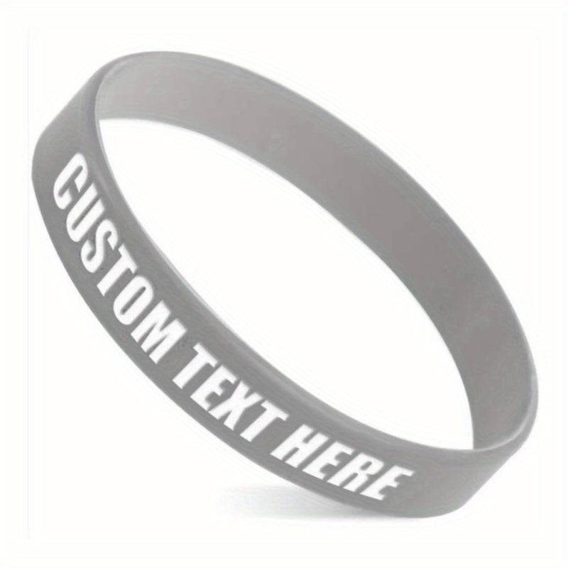 gift 77pcs custom silicone bracelets   supplies