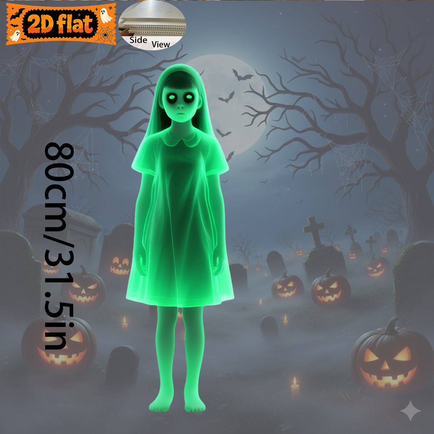 1set halloween yard sign