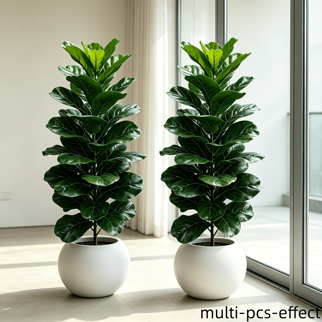 40 15 inch giant artificial fiddle leaf fig realistic