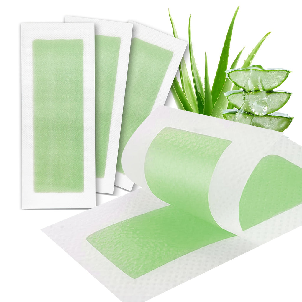 40pcs aloe vera lip hair removal wax strips suitable
